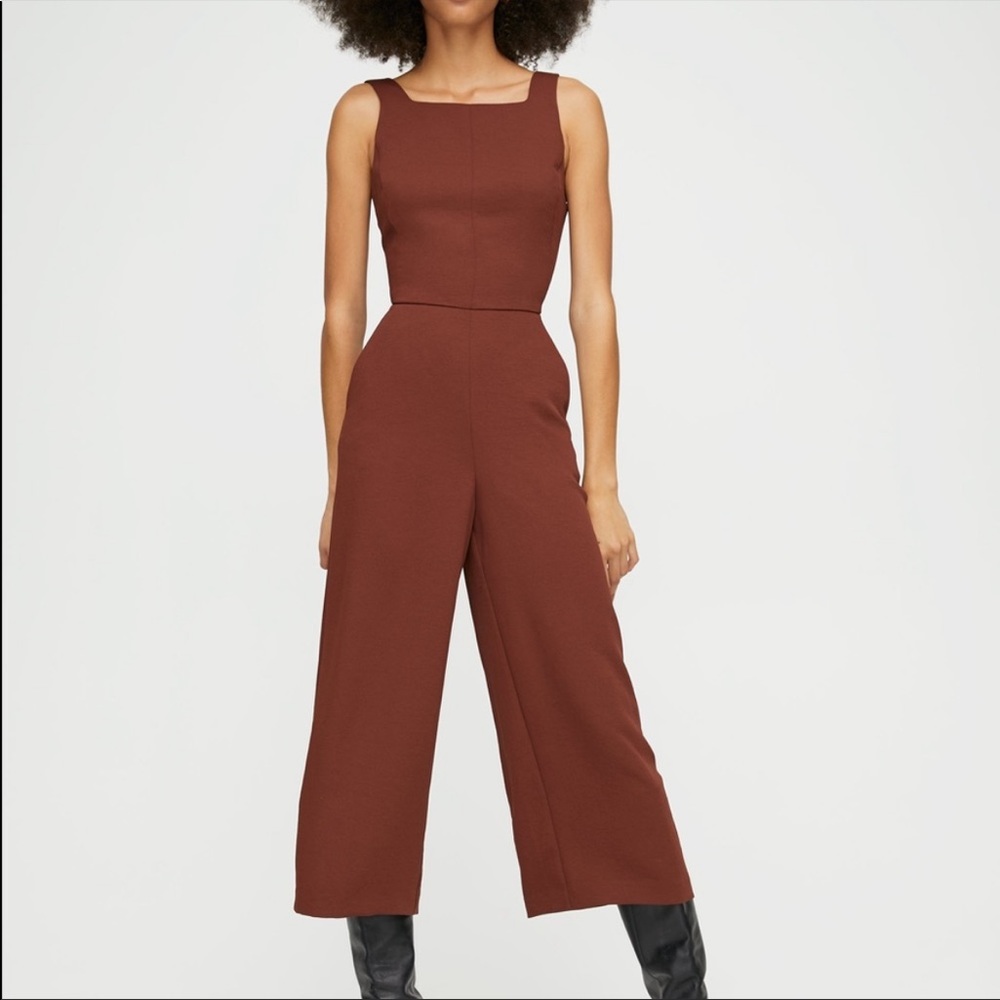 Aritzia ÉCOULEMENT jumpsuit- size 0 - worn